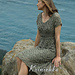 Rhombus motifs dress pattern 