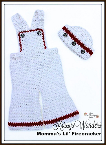 Momma's Lil' Firecracker Bibs photo 4