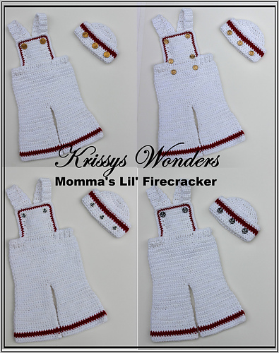 Momma's Lil' Firecracker Bibs photo 8