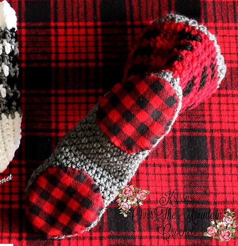 Plaid Boot Socks photo 3