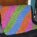 Phoenix Diagonally Striped Blanket pattern 