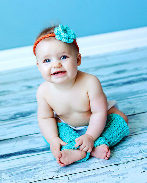 Ravelry Headband & Leg Warmers Set pattern by Kristi Simpson