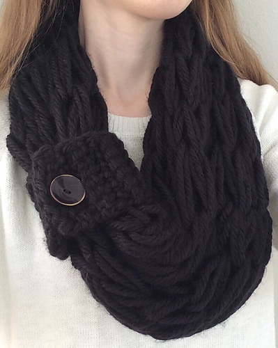 Hvordan strikke skjerf med armene (Arm Knit Scarf) - 2015 ~ KristinKreates