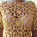 Yellow Lace Motif Pullover photo 3