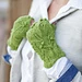 Leafy Mittens pattern 