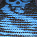 Skull Illusion Scarf pattern 