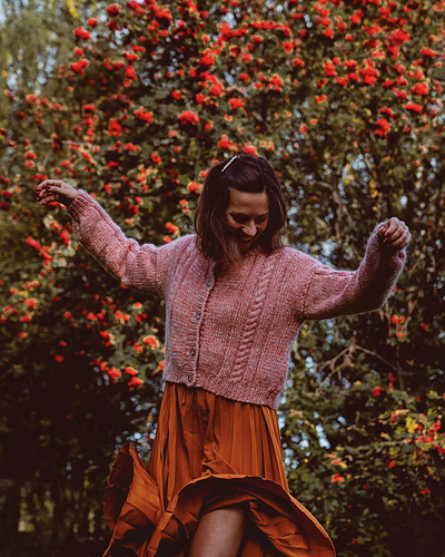 Kanelvri Cardigan - Veronika Lindberg