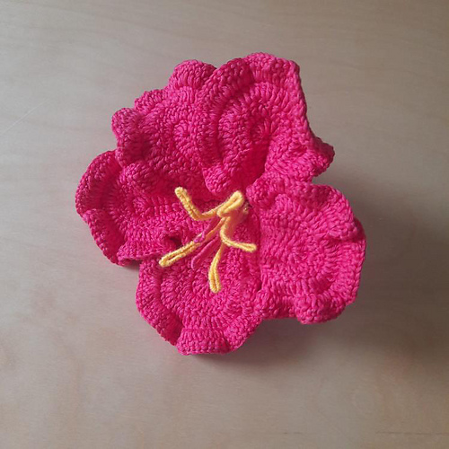 Ravelry: Crochet Rose, Tulip & Hibiscus pattern by Kanak Koyari