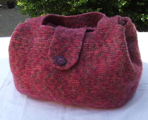 Gevilte breitas / felted knitting-bag photo 6