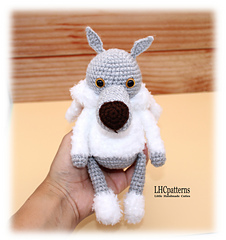 Wolf Crochet Pattern