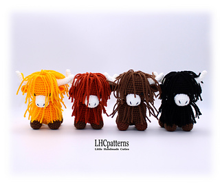 Highland Cow Crochet Pattern