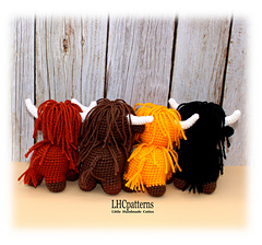Highland Cow Crochet Pattern