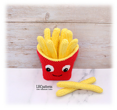 French Fries Crochet Pattern