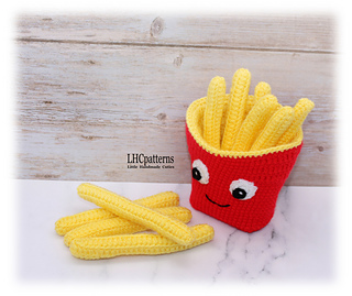 French Fries Crochet Pattern