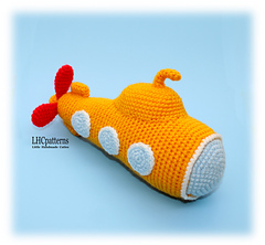 Yellow Submarine Crochet Pattern