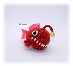 Anglerfish Crochet Pattern
