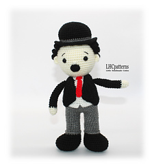 Charlie Chaplin Crochet Pattern