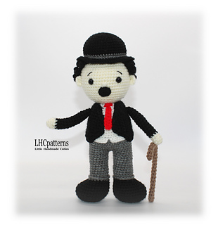 Charlie Chaplin Crochet Pattern