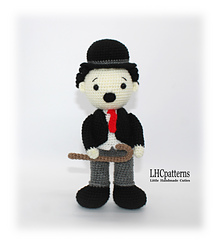 Charlie Chaplin Crochet Pattern
