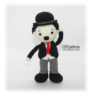 Charlie Chaplin Crochet Pattern