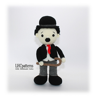 Charlie Chaplin Crochet Pattern