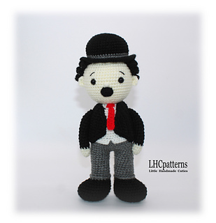 Charlie Chaplin Crochet Pattern