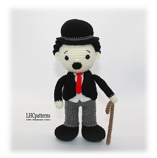 Charlie Chaplin Crochet Pattern