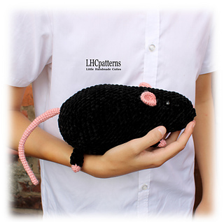 Rat Crochet Pattern