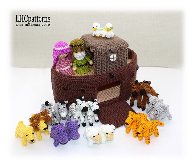 Noah's Ark Crocheted Toy