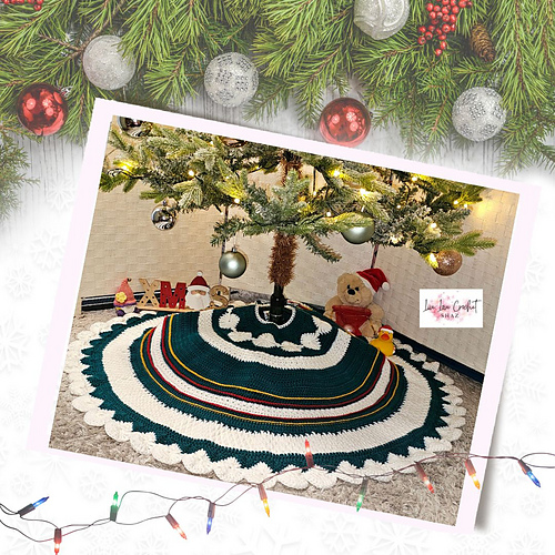 Whimsical Woodlands Christmas Tree Skirt - Sharon Morrison