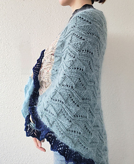 Ravelry: sazanami_shawl pattern by Chie Torii