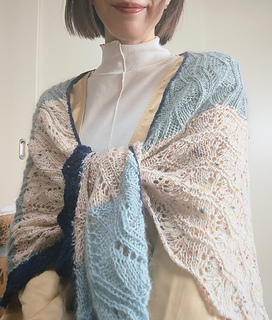 Ravelry: sazanami_shawl pattern by Chie Torii