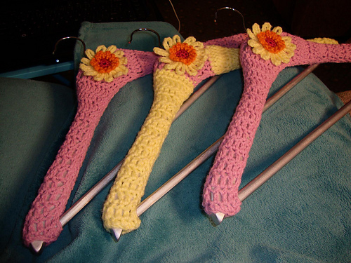 Contoured Coat Hanger Cover