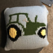 The Lion, the Truck, and the Tractor: Pillows! pattern 