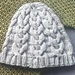 Cabled beanie "Philipp" pattern 