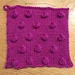 Bobble Stitch Square pattern 