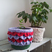 Shiny Happy Plant Pot Holder pattern 