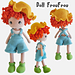 Doll FrouFrou pattern