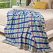 Tweed and Plaid Blanket pattern 