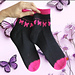 Butterfly Socks pattern 