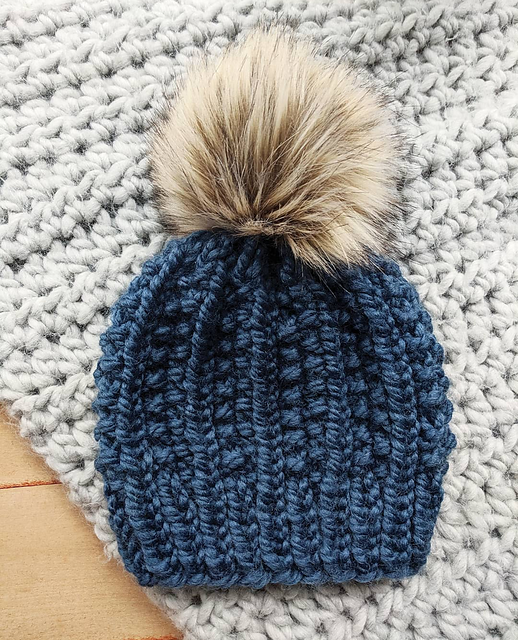 Ravelry: Justyna Beanie MEGA pattern by 