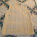Aran Vest project pattern