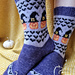 Socks Mister Pumpkin pattern