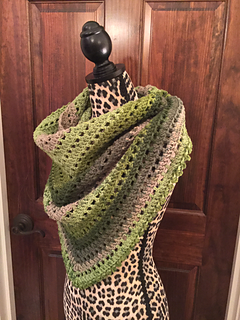 Caron Cake Triangle Shawl/Scarf – The Versatile Vest! – The Snugglery