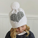 Henley Cable Crochet Hat pattern 