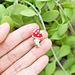 Tiny mushroom pattern 