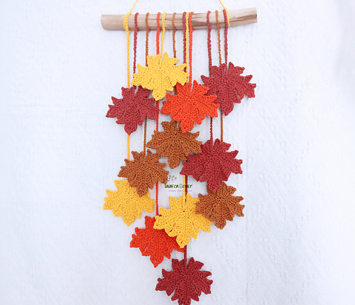 Maple leaf veggpynt - Lala Nguyen