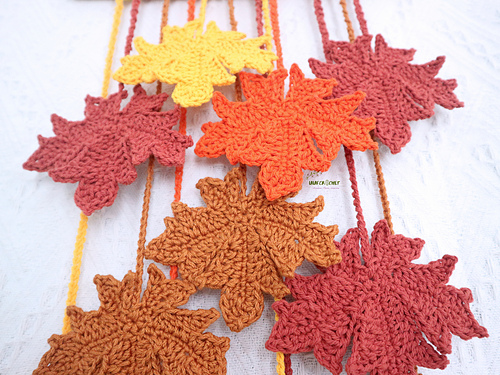 Maple leaf veggpynt - Lala Nguyen