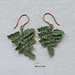 Fern earrings pattern