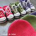 San's BABY High Top Slippers pattern